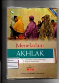 MENELADANI AKHLAK KELAS X MA PROGRAM KEAGAMAAN